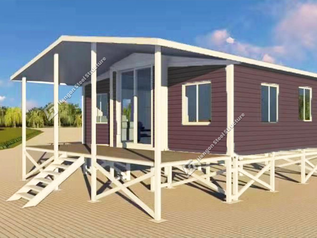 Maison pliable avec toit
