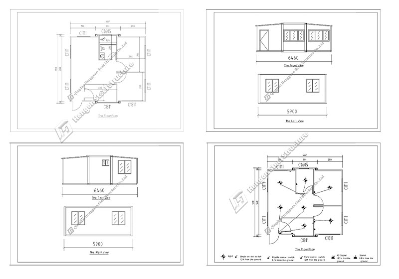 USA House pliable