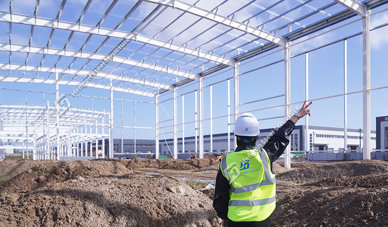 Atelier de structure en acier
