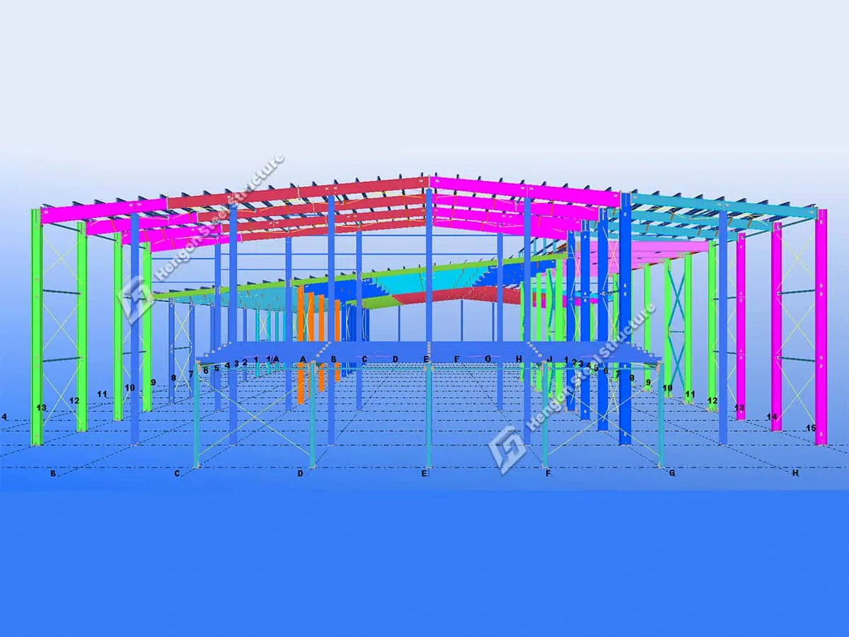 Philippines - Atelier de préfabrication de structures métalliques pour l'alimentation des crevettes