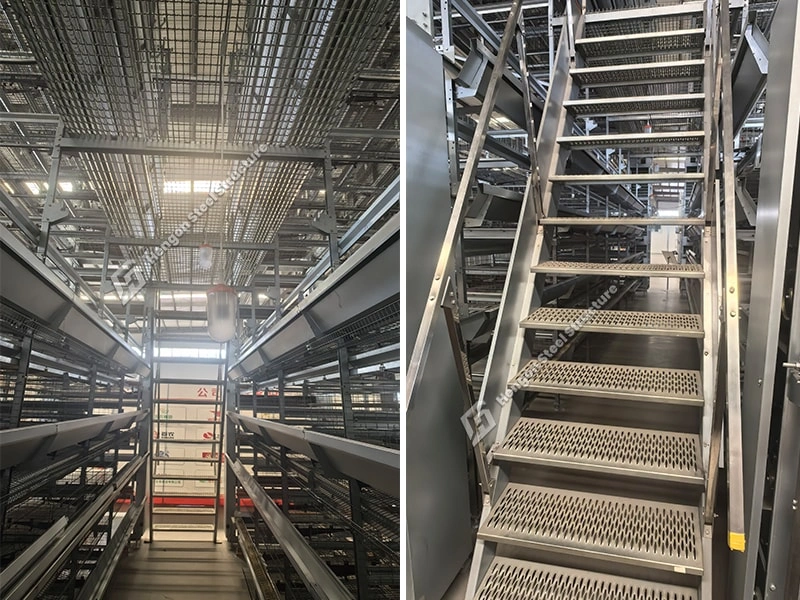 Barrière à double niveau pour allée